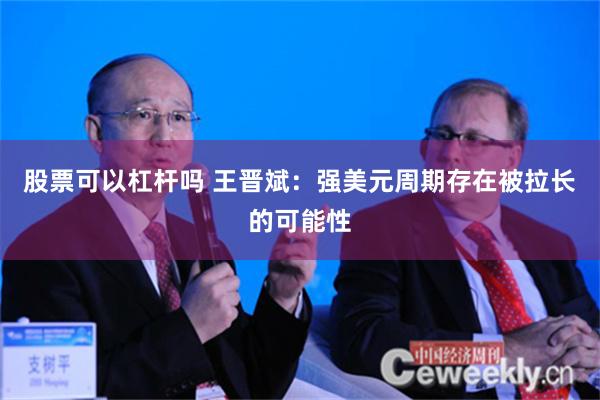 股票可以杠杆吗 王晋斌：强美元周期存在被拉长的可能性