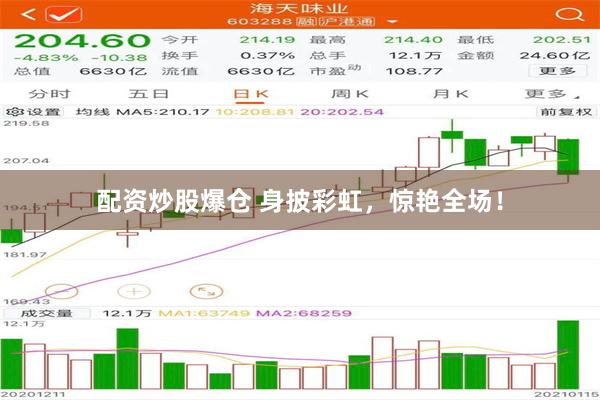 配资炒股爆仓 身披彩虹，惊艳全场！