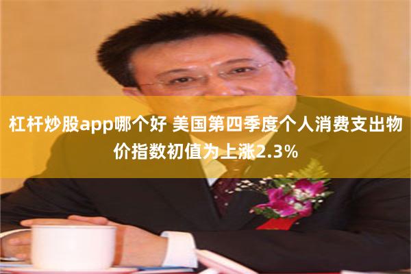 杠杆炒股app哪个好 美国第四季度个人消费支出物价指数初值为上涨2.3%