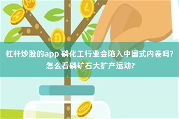 杠杆炒股的app 磷化工行业会陷入中国式内卷吗? 怎么看磷矿石大扩产运动?